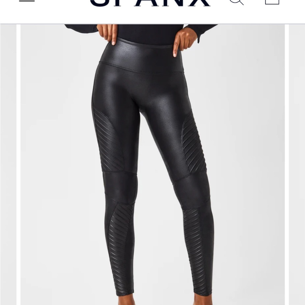Fun edgy leggings from Spanx.